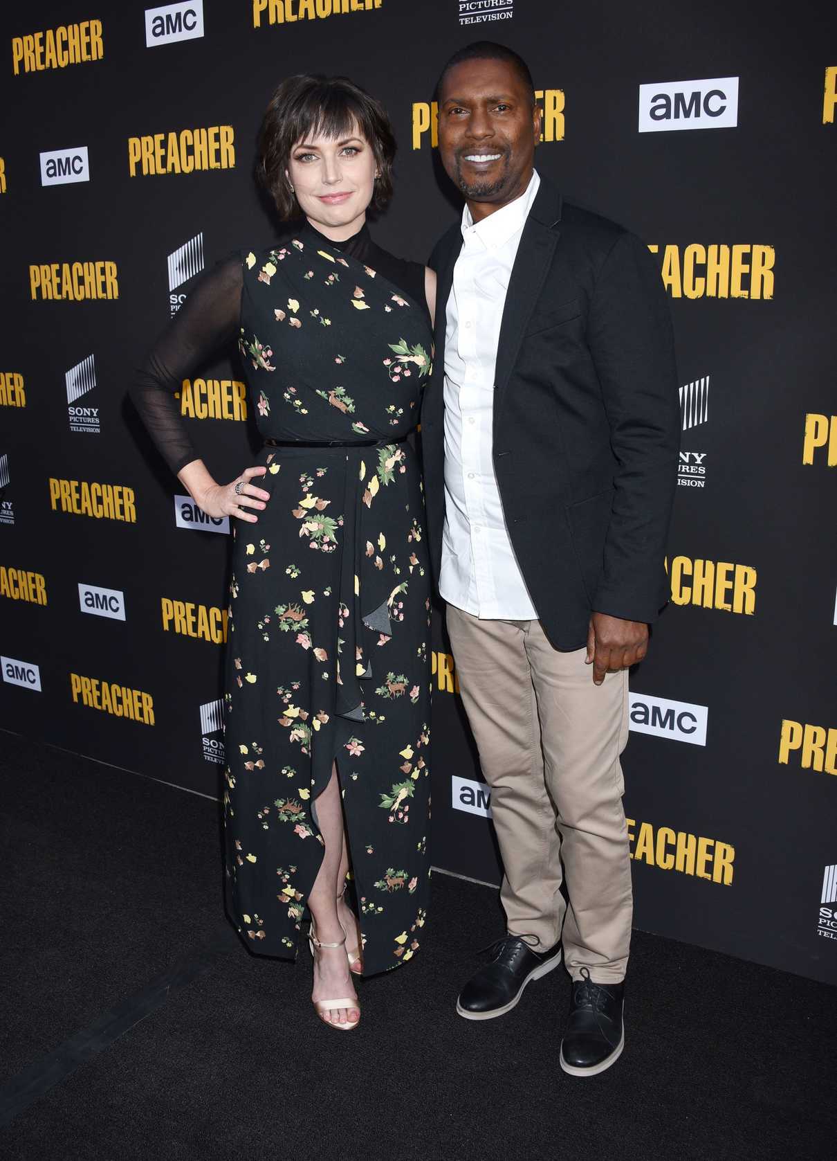 Julie Ann Emery at the Preacher Season Three Premiere Party in Los