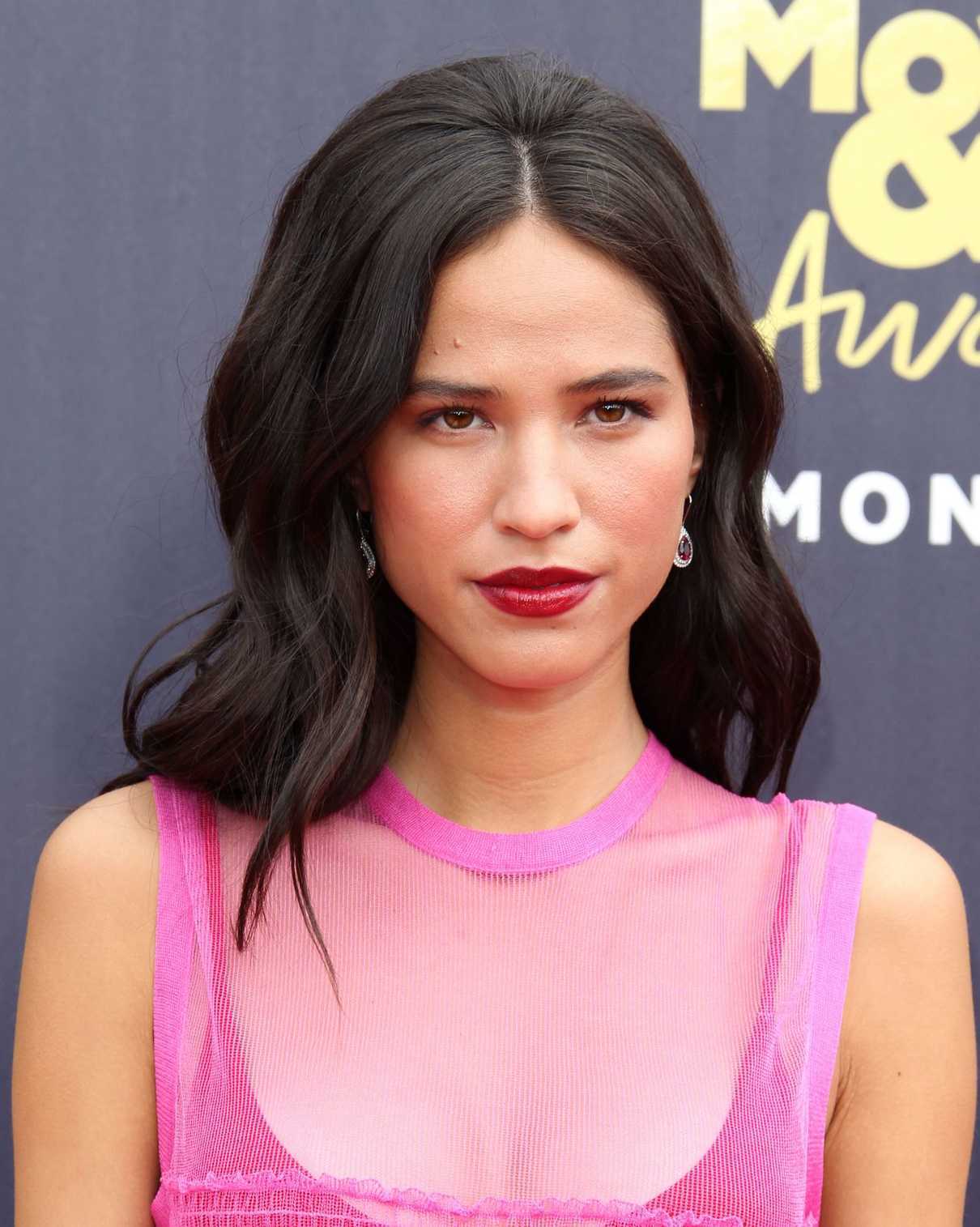 Kelsey Chow Attends the 2018 MTV Movie and TV Awards in Santa Monica 06/16/2018-5