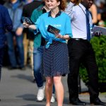 Kerris Dorsey on the Set of Ray Donovan at Washington Square Park in New York 06/18/2018