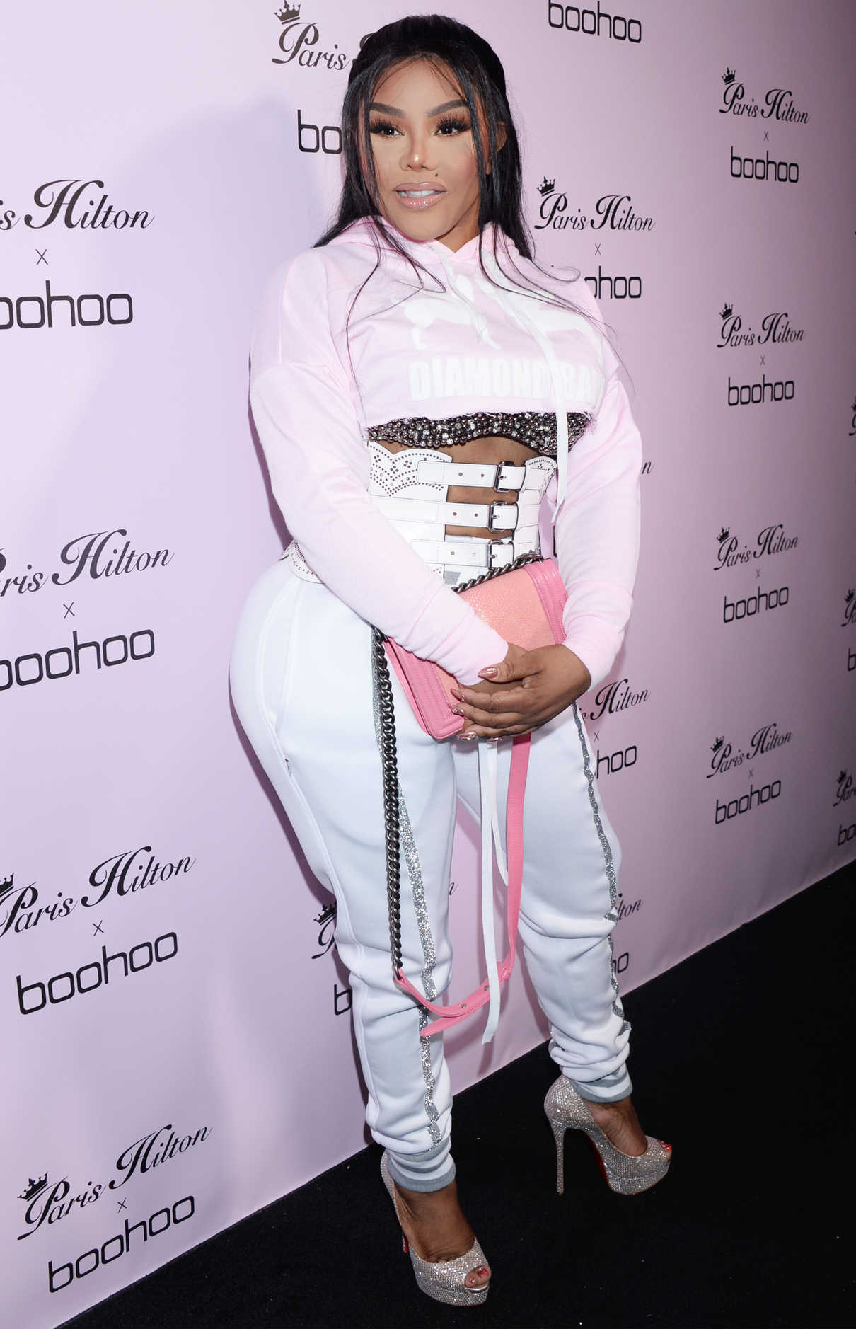 Lil Kim at the Paris Hilton x Boohoo Official Launch Party in West Hollywood 06/20/2018-2