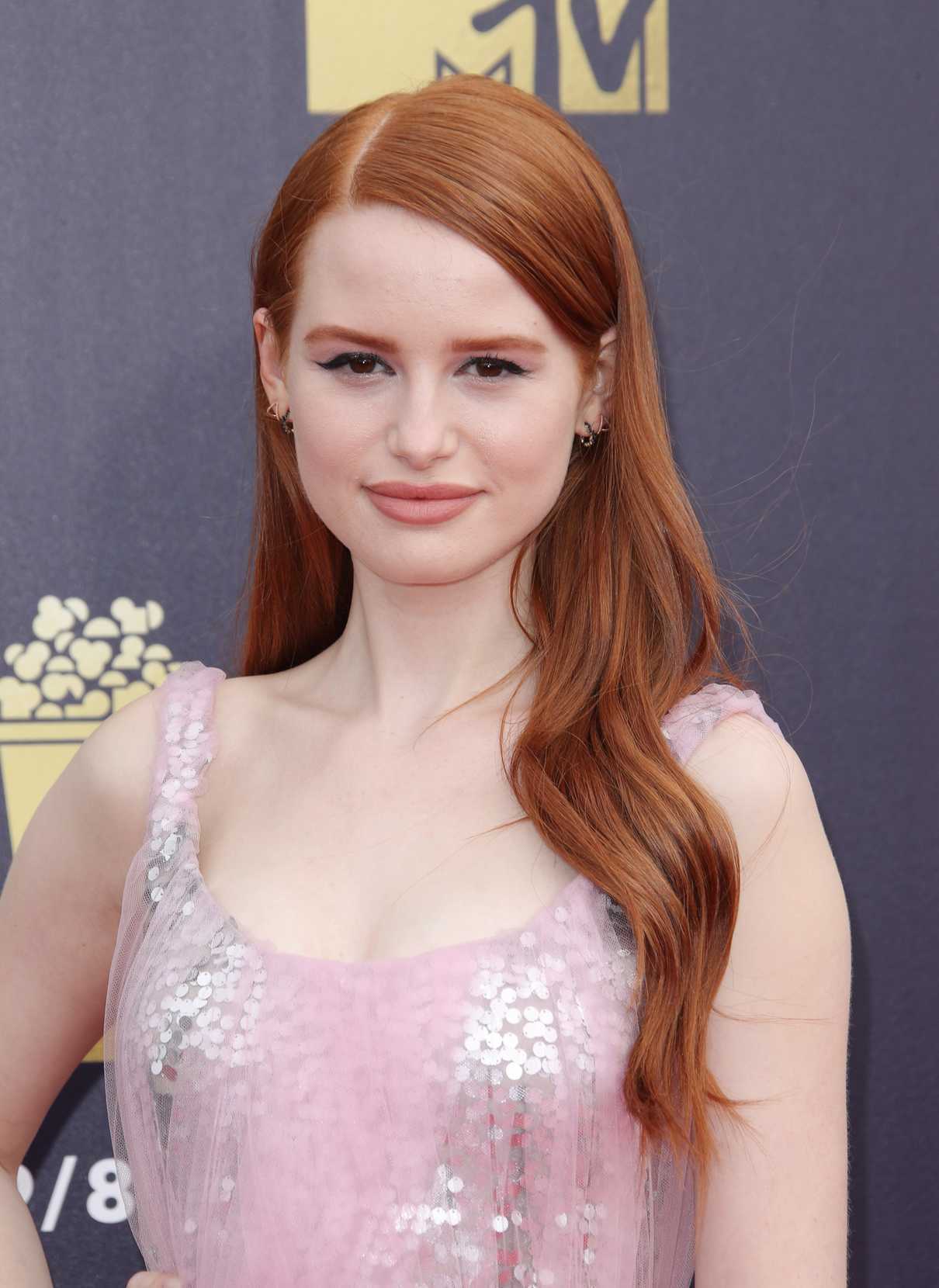 Madelaine Petsch Attends the 2018 MTV Movie and TV Awards in Santa Monica 06/16/2018-5