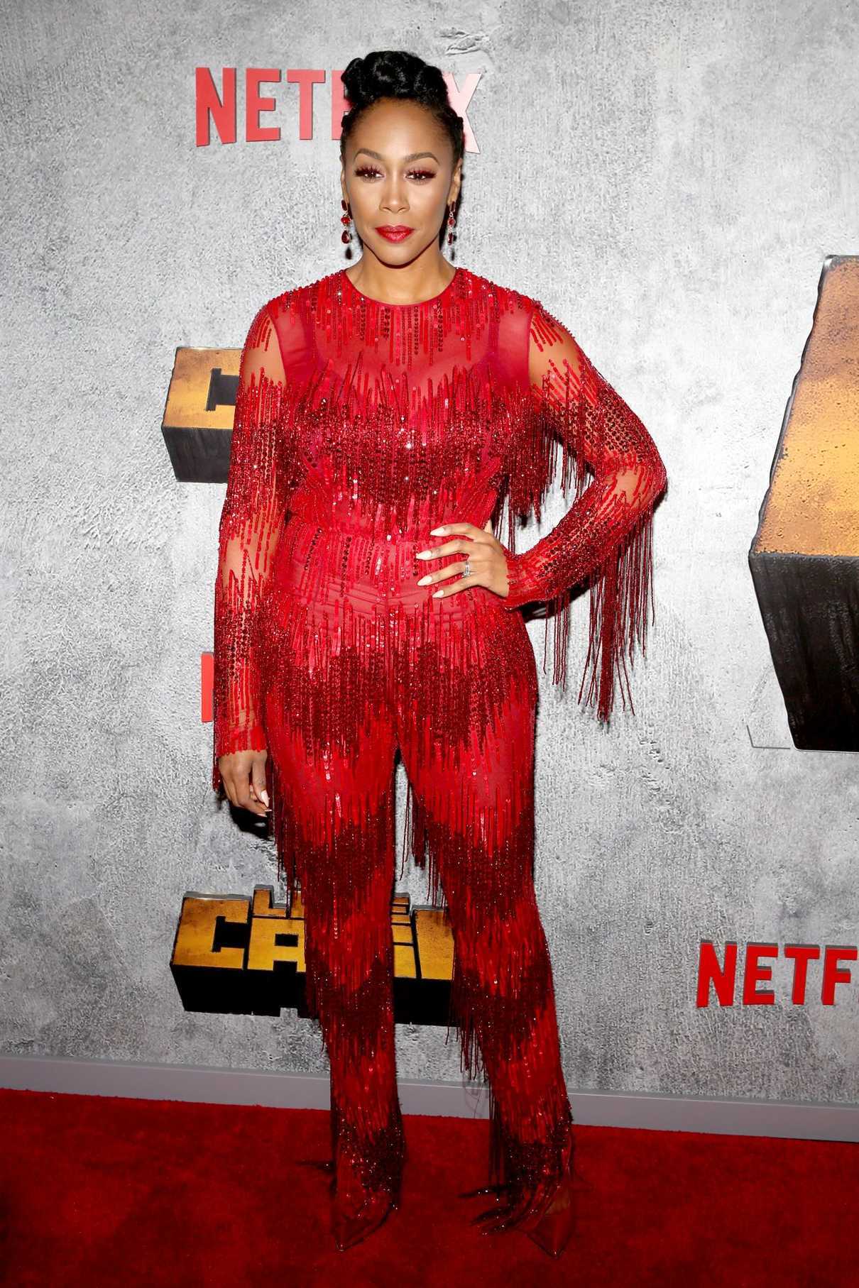 Simone Missick at the Luke Cage TV Series Premiere in New York 06/21/2018-1