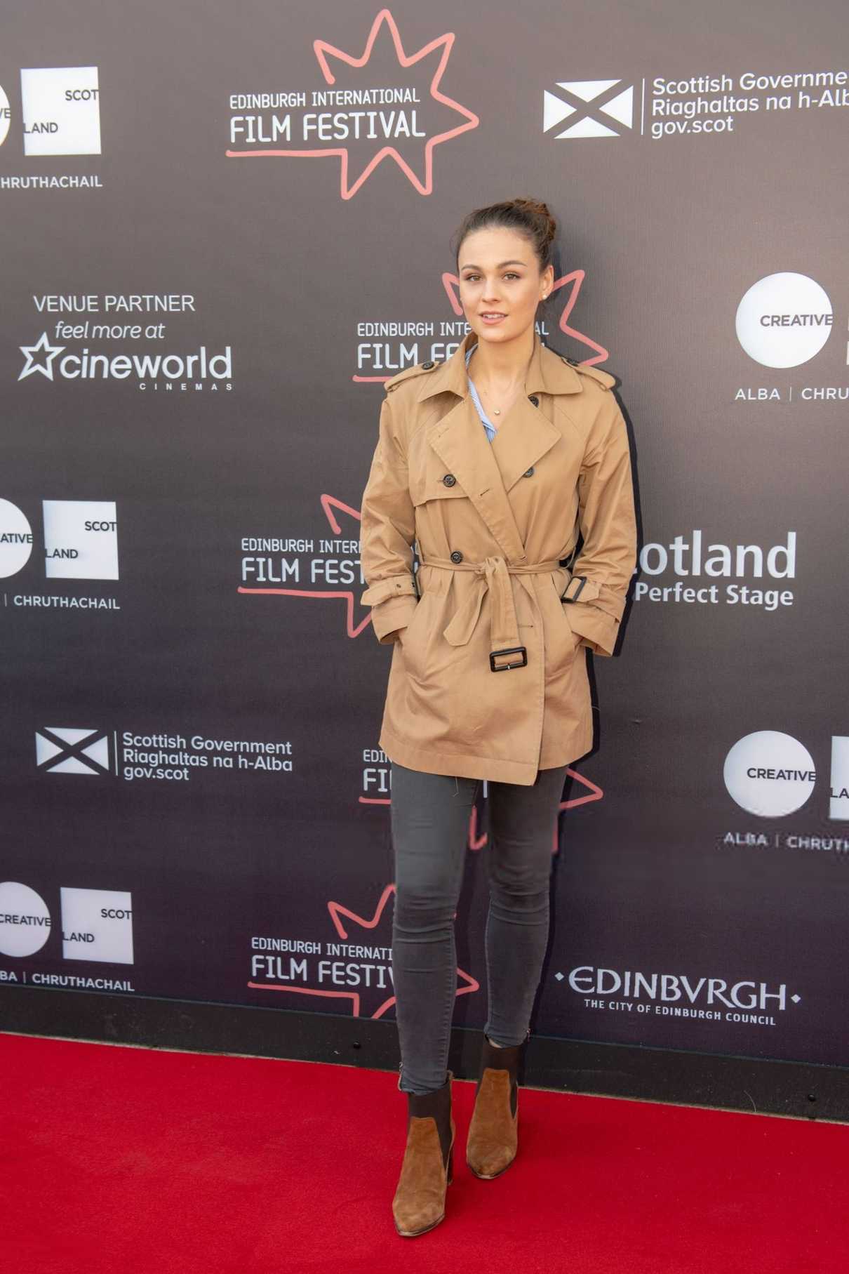 Sophie Skelton Attends the 72nd Edinburgh International Film Festival at Cineworld in Edinburgh 06/21/2018-1