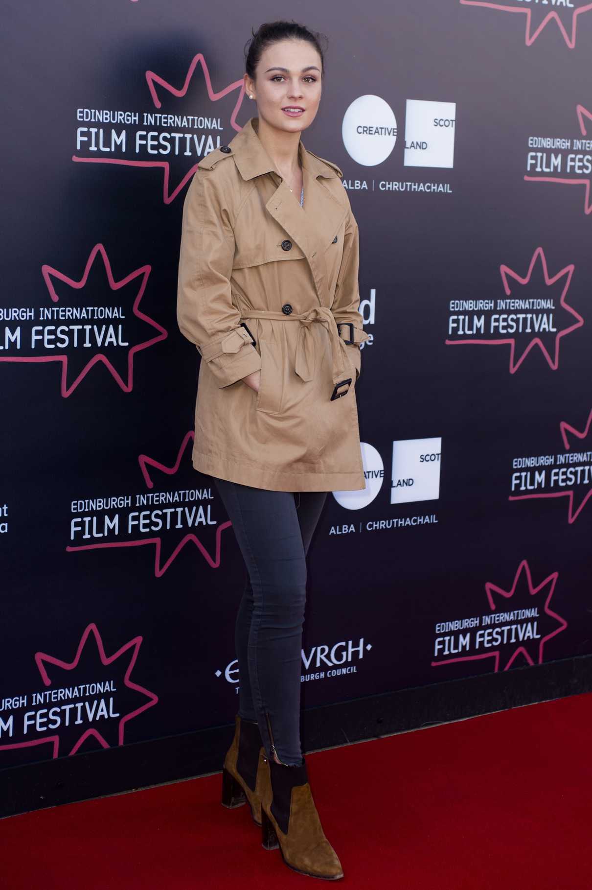 Sophie Skelton Attends the 72nd Edinburgh International Film Festival at Cineworld in Edinburgh 06/21/2018-2