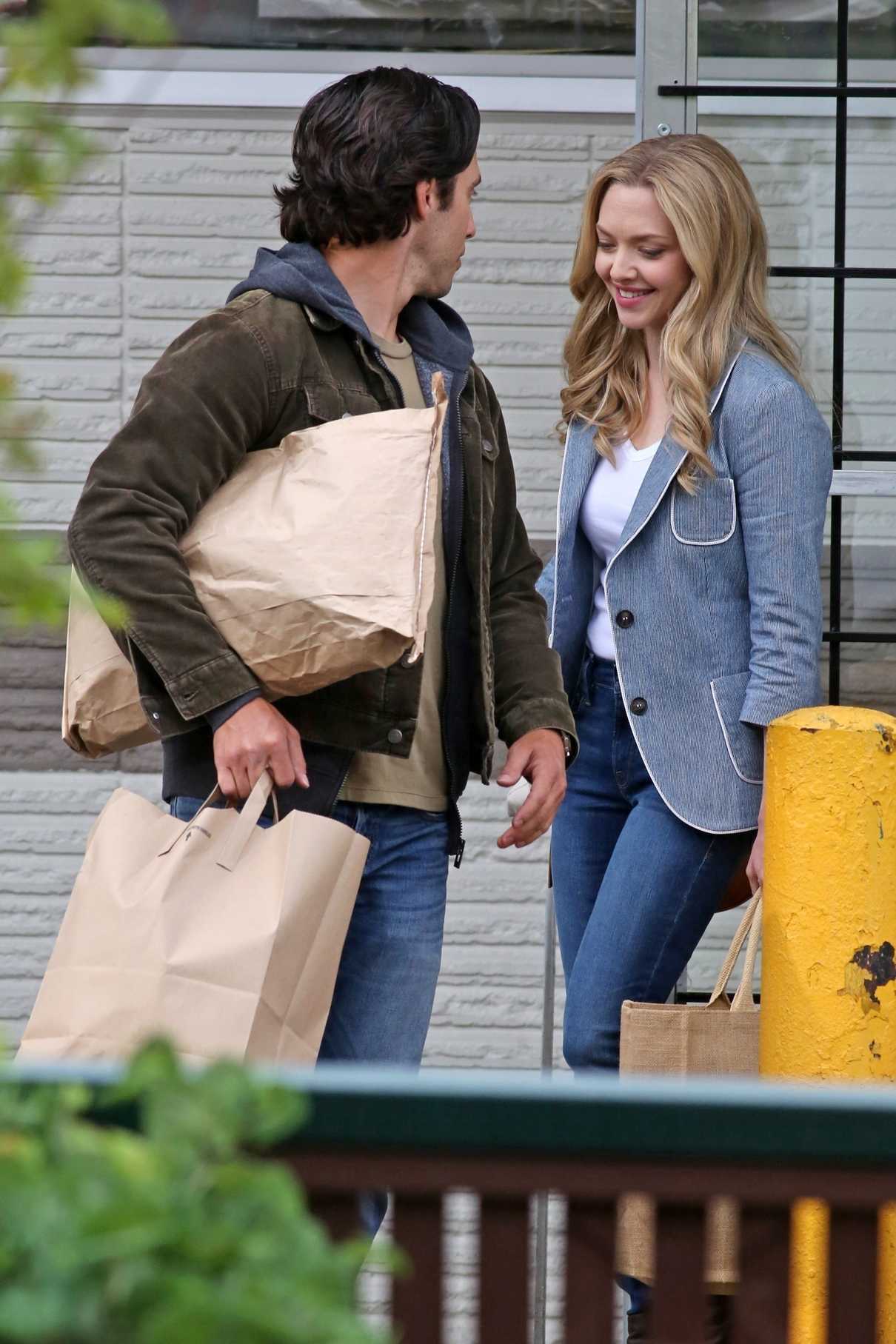 Amanda Seyfried on the Set of The Art of Racing in the Rain in Port Coquitlam 06/29/2018-4