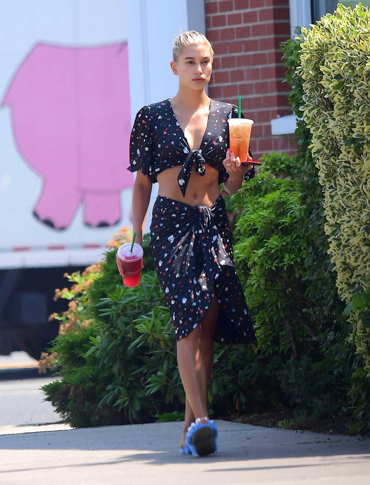 Hailey Baldwin Stepped Out in the Hamptons in New York 07/03/2018-3