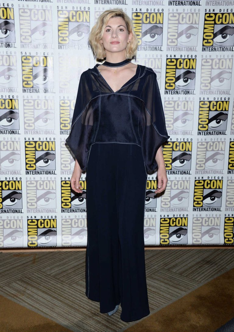 Jodie Whittaker at the Doctor Who Photocall During the Comic-Con in San