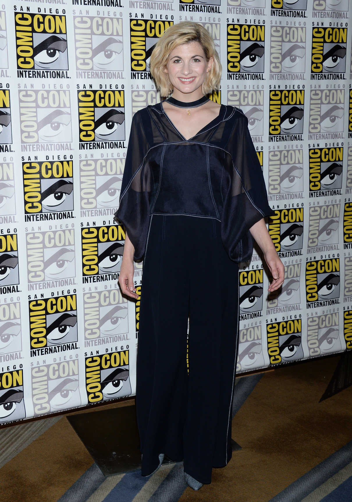 Jodie Whittaker at the Doctor Who Photocall During the Comic-Con in San Diego 07/19/2018-2