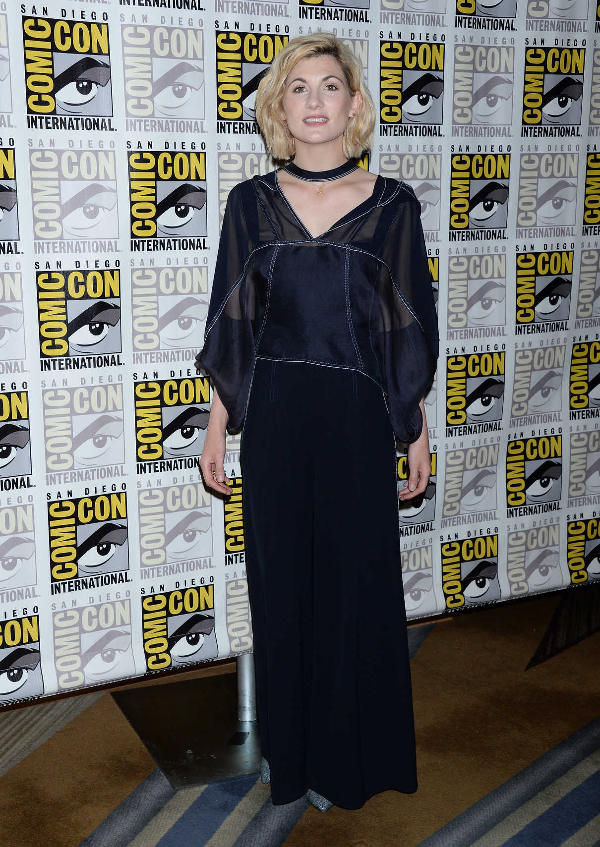 Jodie Whittaker at the Doctor Who Photocall During the Comic-Con in San Diego 07/19/2018-4