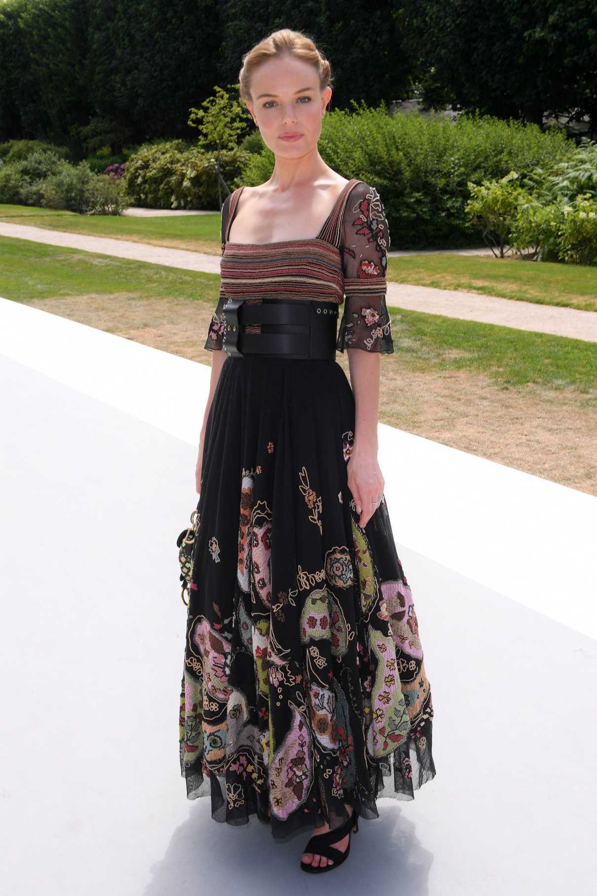 Kate Bosworth Attends 2018 Christian Dior Couture Haute Couture Show in Paris 07/02/2018-2
