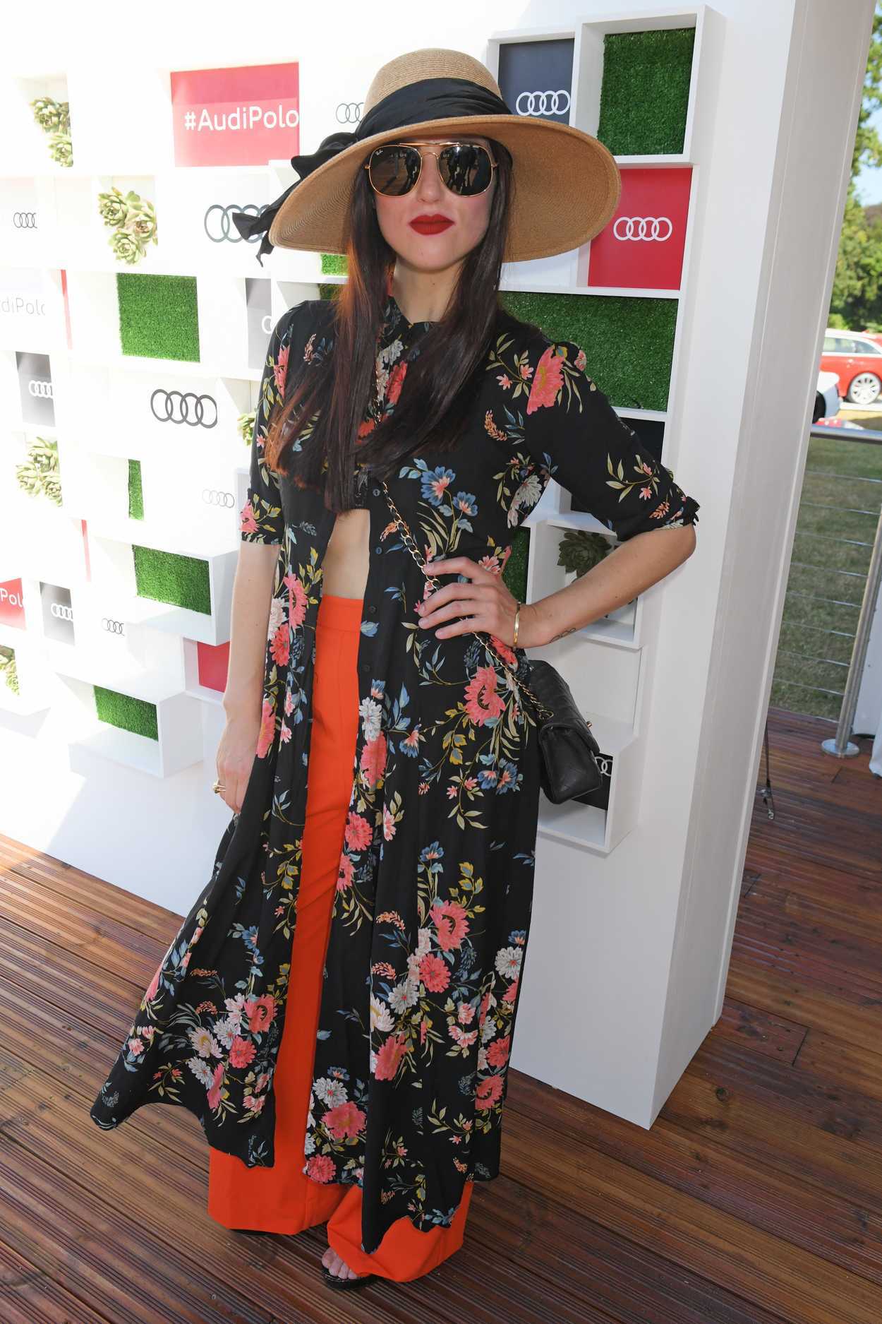 Katie McGrath at Audi Polo Challenge at Coworth Park Polo Club in Ascot 06/30/2018-2
