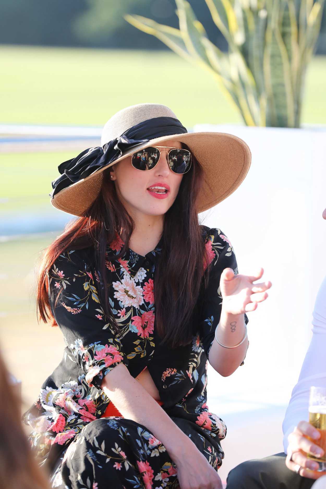 Katie McGrath at Audi Polo Challenge at Coworth Park Polo Club in Ascot 06/30/2018-3