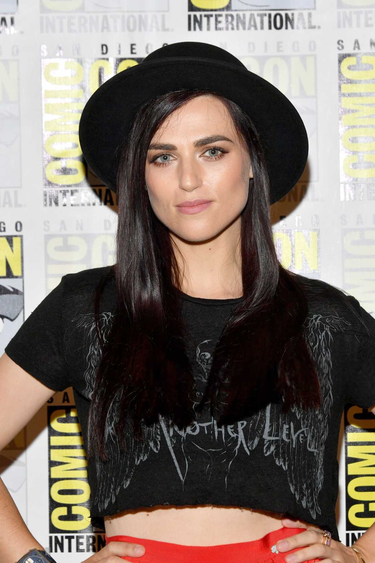 Katie McGrath at the Supergirl Press Line During 2018 Comic-Con in San Diego 07/21/2018-4