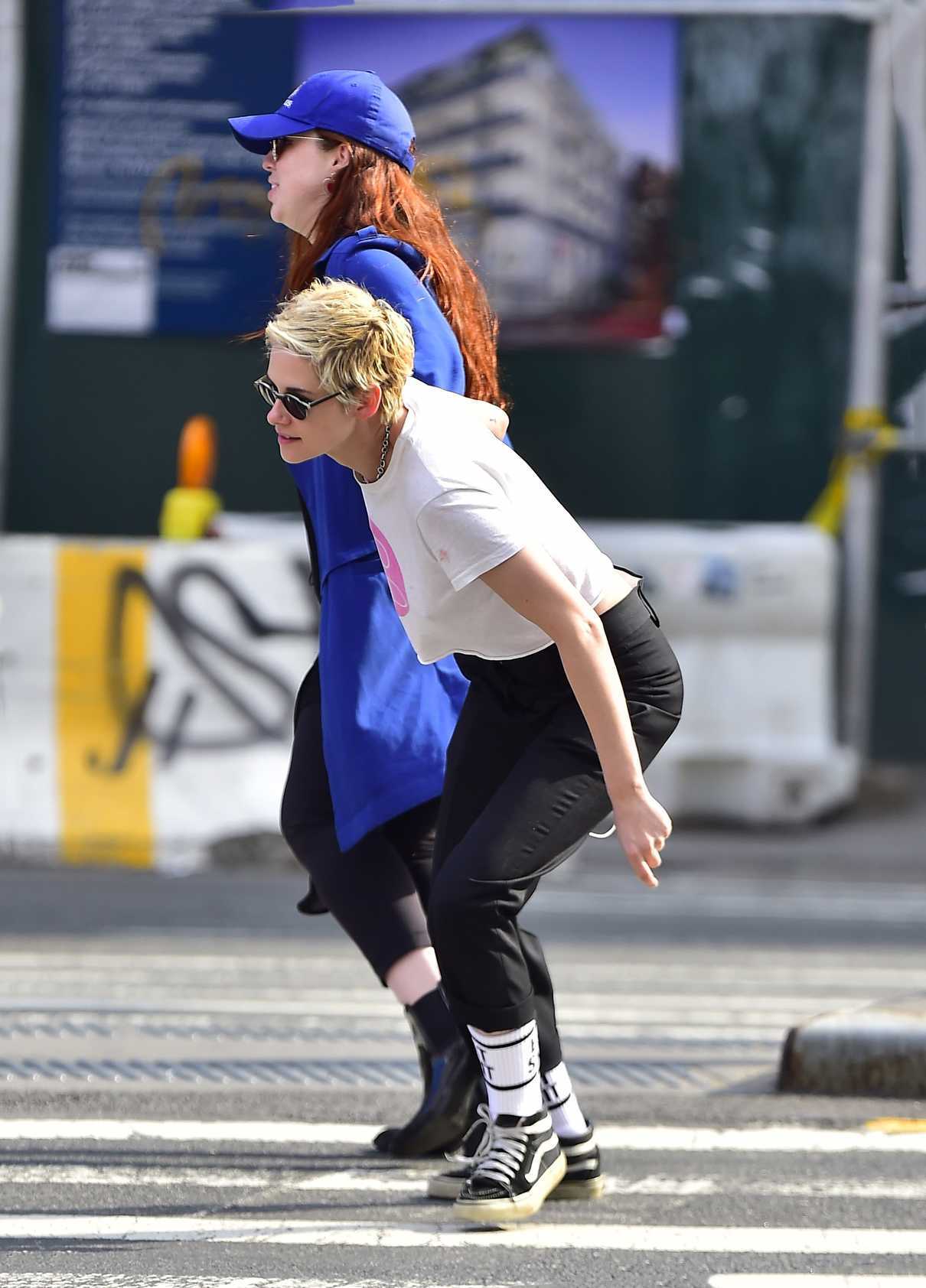 Kristen Stewart Was Spotted Out with Her Gal Pal in New York City 07/12/2018-5