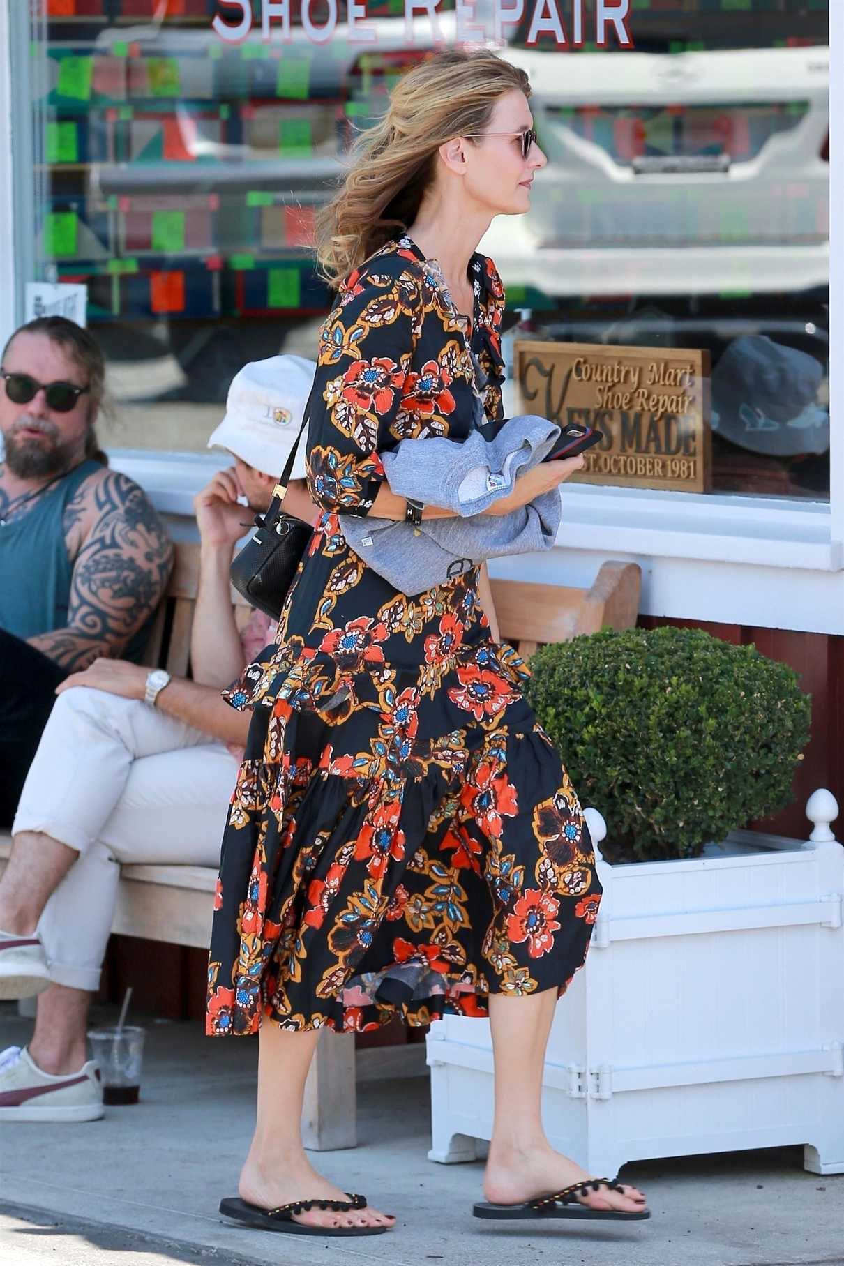 Laura Dern Was Seen in a Long Floral Dress Out in Malibu 07/15/2018-3