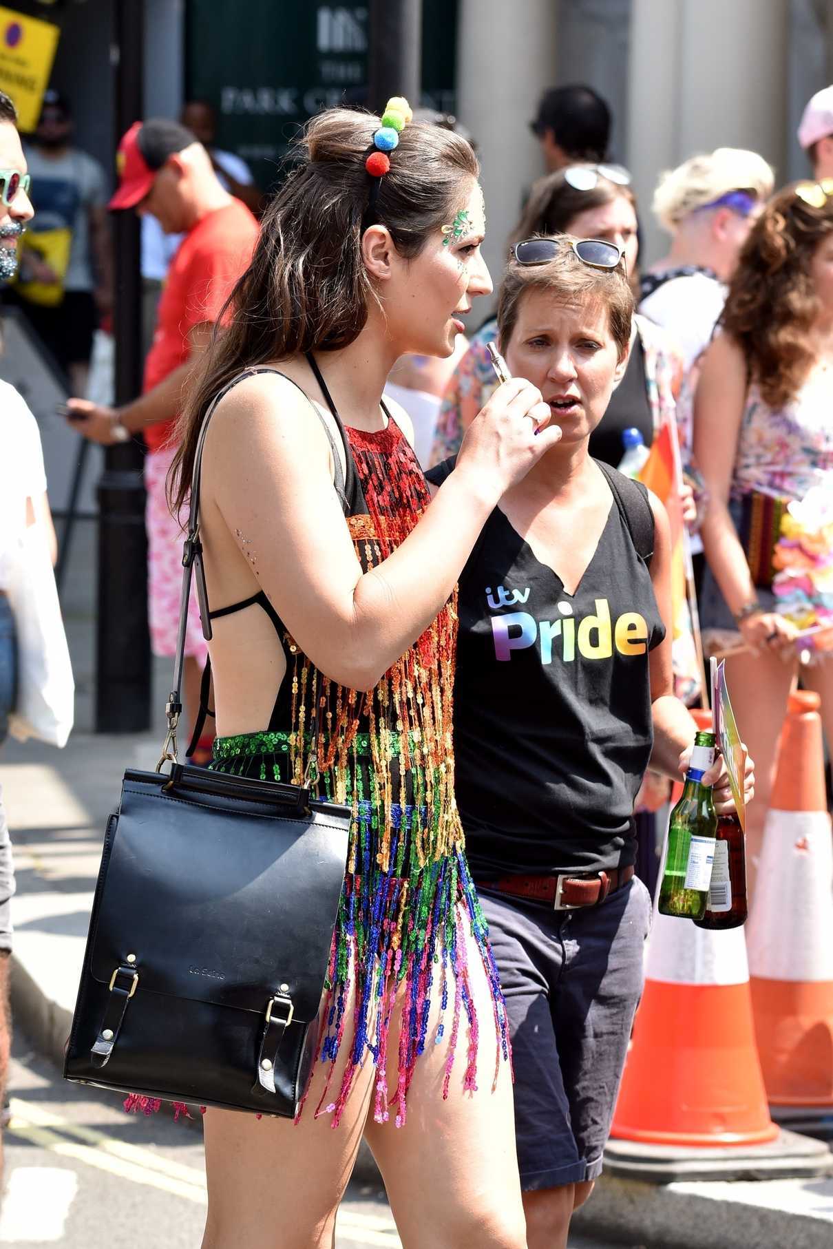 Nicola Thorp Takes Part in the Pride Parade in London 07/07/2018-2