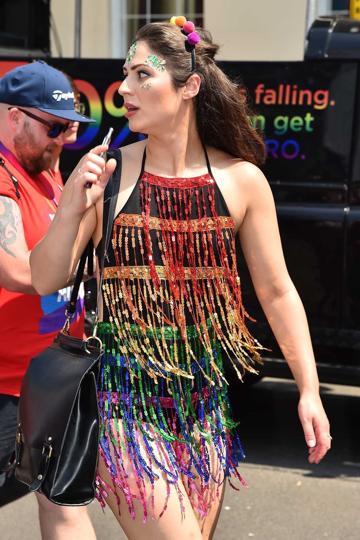 Nicola Thorp Takes Part in the Pride Parade in London 07/07/2018-4