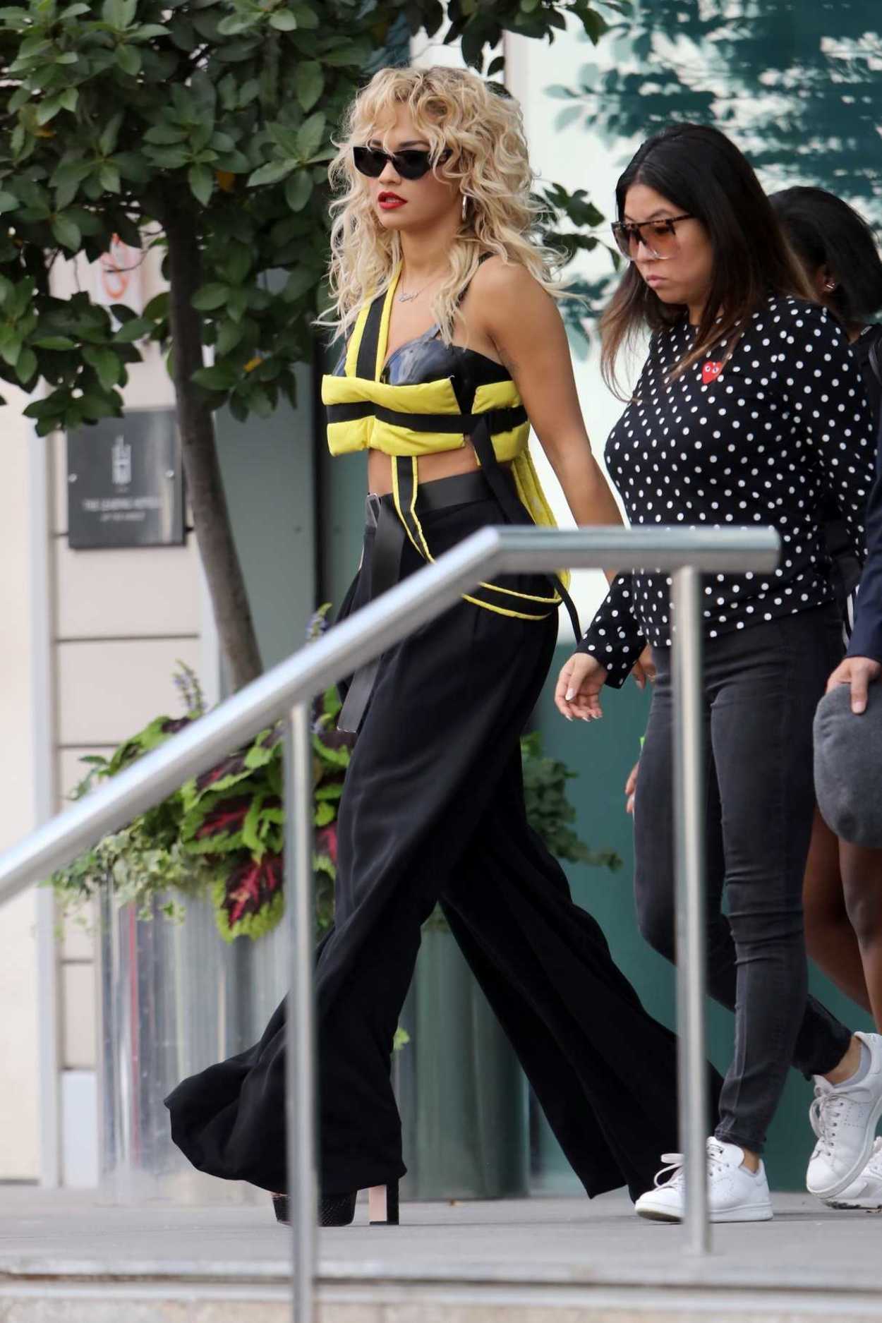 Rita Ora Leaves Her Hotel in Manchester 07/14/2018-3