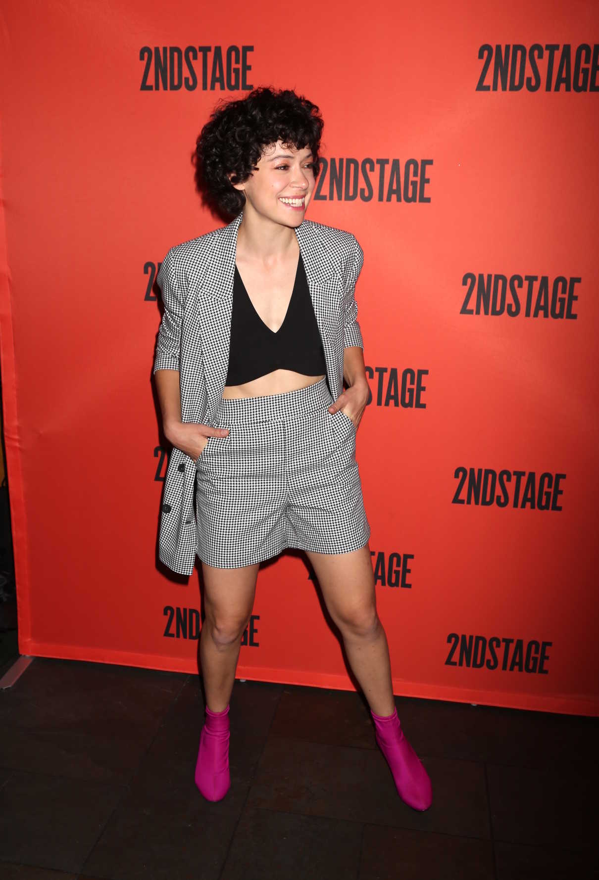 Tatiana Maslany at the Mary Page Marlowe Off-Broadway Play Opening Night in New York 07/12/2018-2