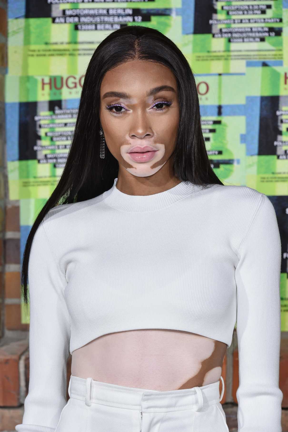 Winnie Harlow Attends the Hugo Boss Show During the Mercedes-Benz Fashion Week in Berlin 07/05/2018-5