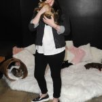 Michelle Trachtenberg Attends Crumbs and Whiskers Kitten Party: A Cat Cafe Experience in Los Angeles 08/24/2018