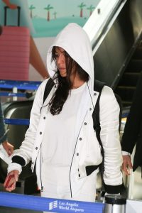 Michelle Rodriguez in All White