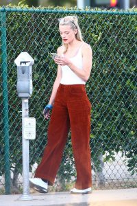 Jaime King in a White Tank Top