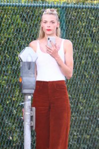 Jaime King in a White Tank Top