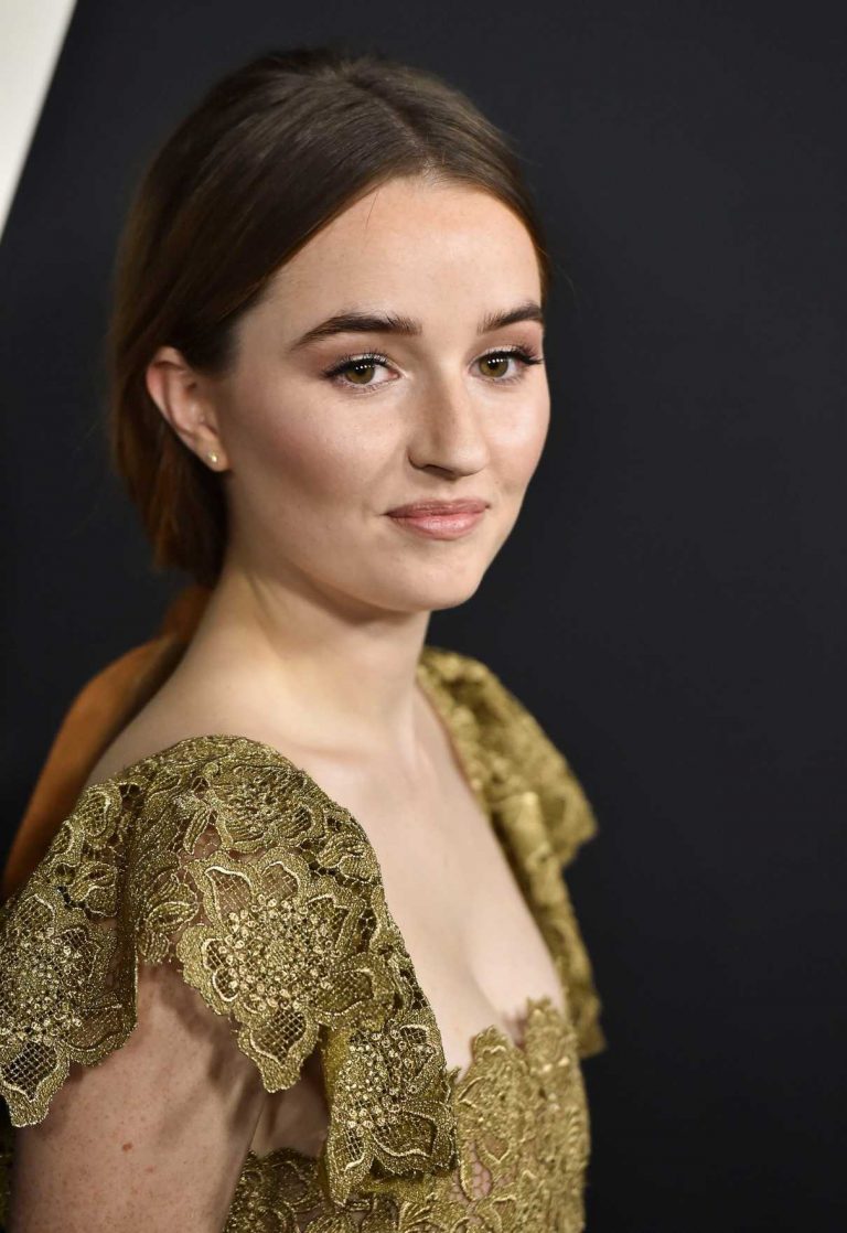 Kaitlyn Dever at the Beautiful Boy Premiere in Los Angeles 10/08/2018-4