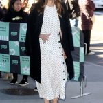 Amanda Peet Arrives at AOL Build Studios in New York City 10/30/2018