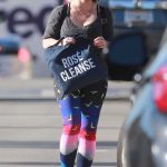 Jennifer Love Hewitt in a Rainbow Leggings Leaves the Gym in Santa Monica 11/12/2018