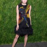Kristine Froseth Attends CFDA Vogue Fashion Fund 15th Anniversary Awards in NYC 11/05/2018