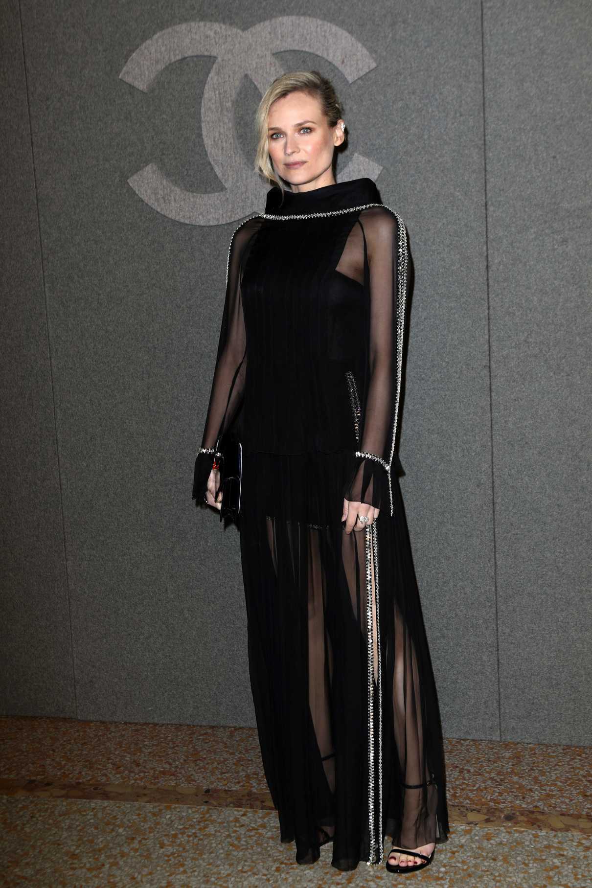 Diane Kruger Attends 2019 Chanel Metiers d’Art Pre-Fall Fashion Show in