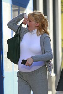 Haley Bennett in a Gray Tracksuit