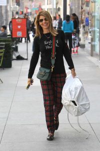 Lori Loughlin in a Plaid Pants