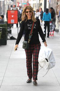 Lori Loughlin in a Plaid Pants