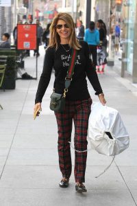 Lori Loughlin in a Plaid Pants