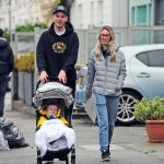 Nicholas Hoult Was Seen Out with Bryana Holly and Their New Baby in London 12/23/2018