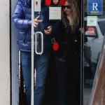 Shakira in a Black Leather Jacket Leaves Japanese Restaurant in Barcelona 12/30/2018