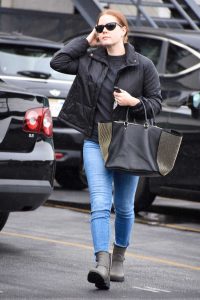 Amy Adams in a Blue Jeans