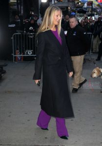 Gwyneth Paltrow in a Black Coat