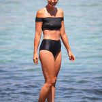 Jodi Gordon in a Black Bikini at Bondi Beach in Sydney 12/30/2018