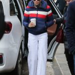 Michelle Williams in a White Pants Was Seen Out in Park City 01/25/2019