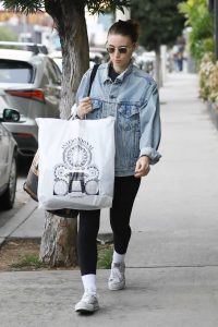 Rooney Mara in a Denim Jacket