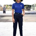 Yara Shahidi Arrives at the 25th Annual Screen Actors Guild Awards Silver Carpet Rollout in Los Angeles 01/26/2019