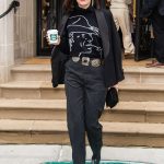 Camilla Belle Leaves the Ralph Lauren Show During NYFW in NYC 02/07/2019