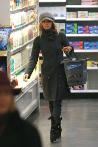 Halle Berry in a Black Coat