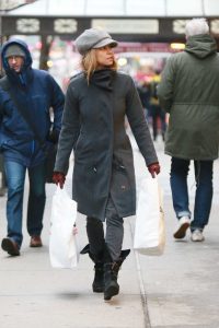 Halle Berry in a Black Coat