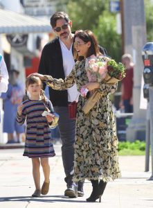 Jenna Dewan in a Floral Dress