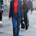 Samara Weaving Attends the Louis Vuitton Fashion Show During PFW in Paris 03/05/2019